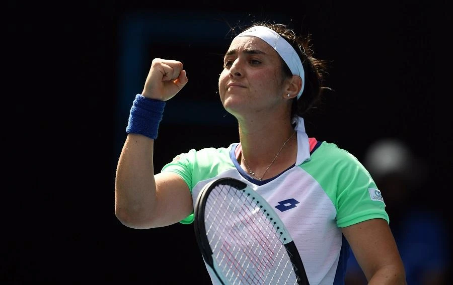 Tunisian Ons Jabeur beat out Wang Qiang. (File/AFP)