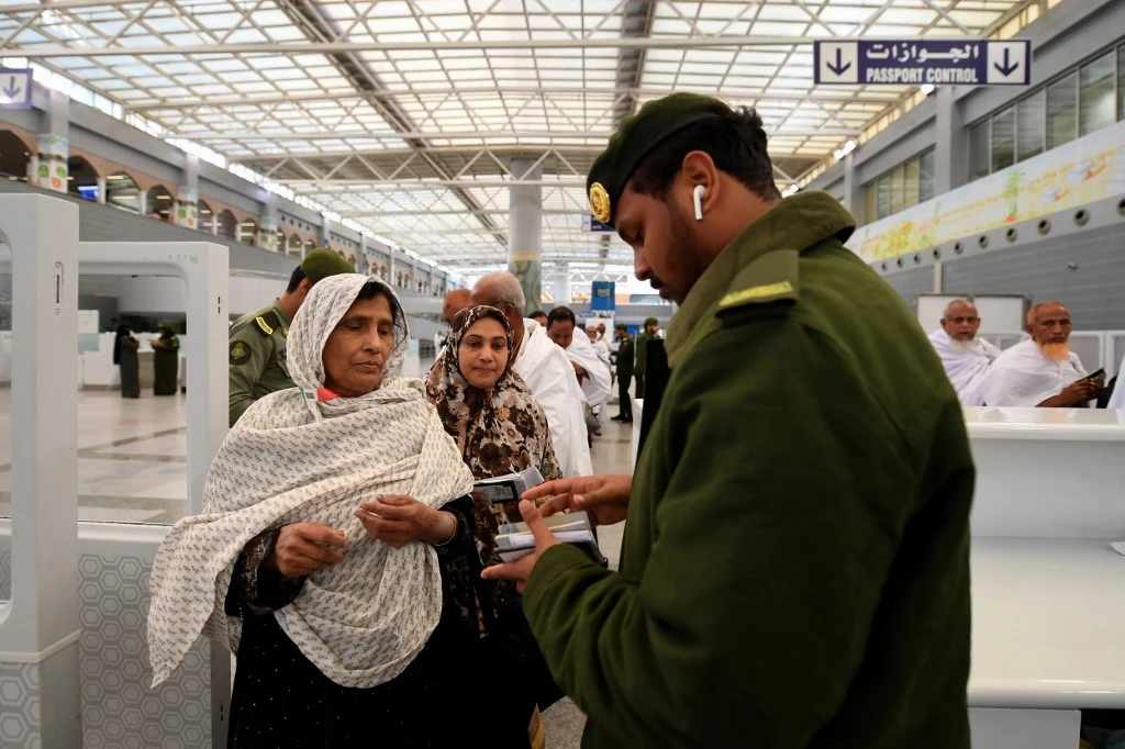 The Kingdom ramped up on health check points in airports. (File/AFP)