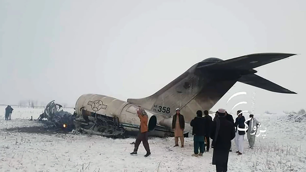 US confirms reports of plane crash in Afghanistan
