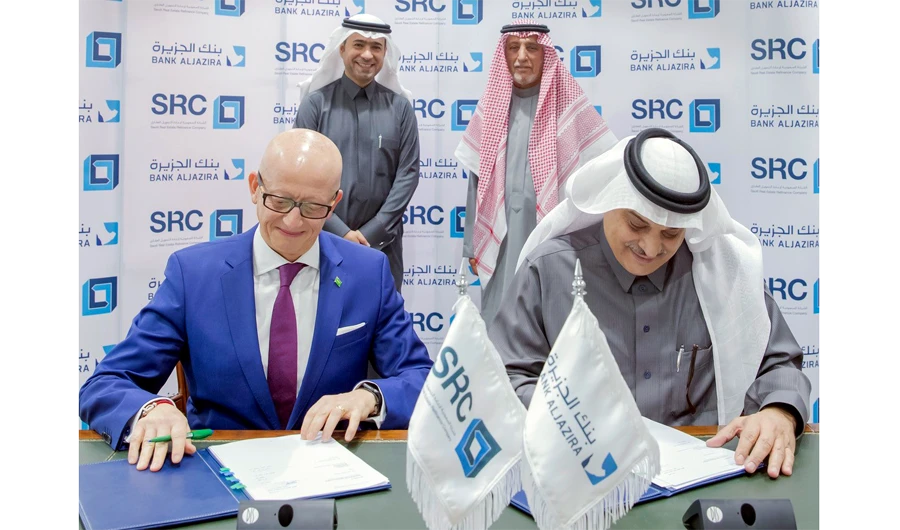 The agreement was signed by Fabrice Susini, CEO of SRC, and Nabil Al-Hoshan, CEO and managing director of Bank Aljazira, at a special ceremony held in Riyadh.