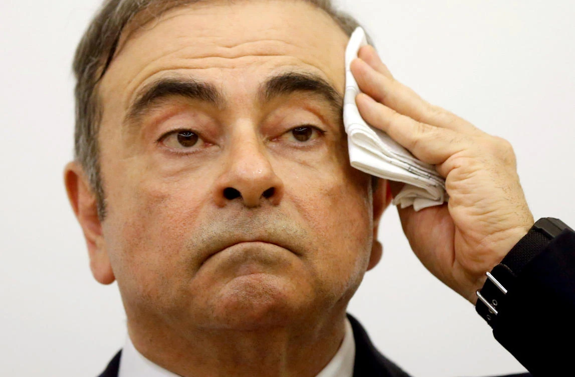 Former Nissan chairman Carlos Ghosn is awaiting trial in Japan on financial misconduct charges. (Reuters)