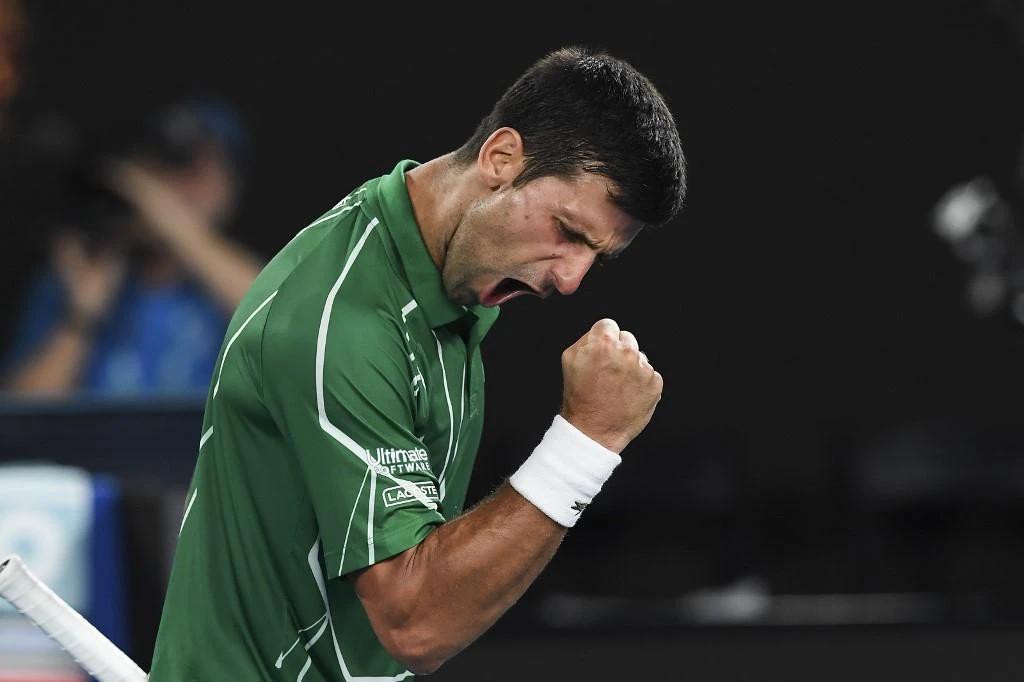 Novak Djokovic will sweep into a record eighth Australian Open final and move closer to his 17th Grand Slam crown. (AFP)