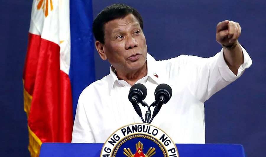 Philippine President Rodrigo Duterte. (AP)