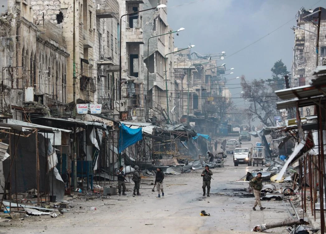 In former Syria rebel stronghold of Maaret Al-Numan, nothing was spared
