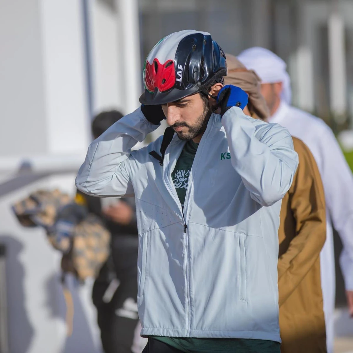 Dubai’s Crown Prince Sheikh Hamdan bin Mohammed claimed his second consecutive title during the running of the Custodian of the Two Holy Mosques Endurance Cup in AlUla on Saturday. (Photos: Winter at Tantora Twitter)