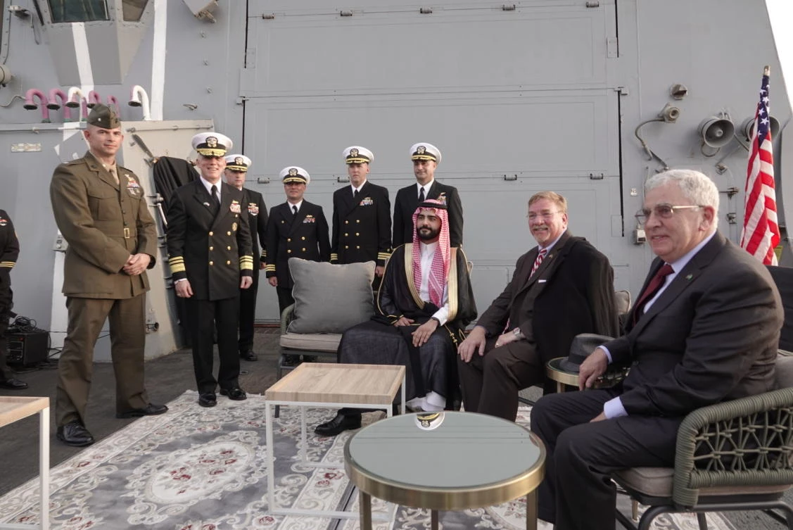 KSA, US celebrate 75th anniversary of FDR meet on board USS Farragut in Jeddah Islamic Port