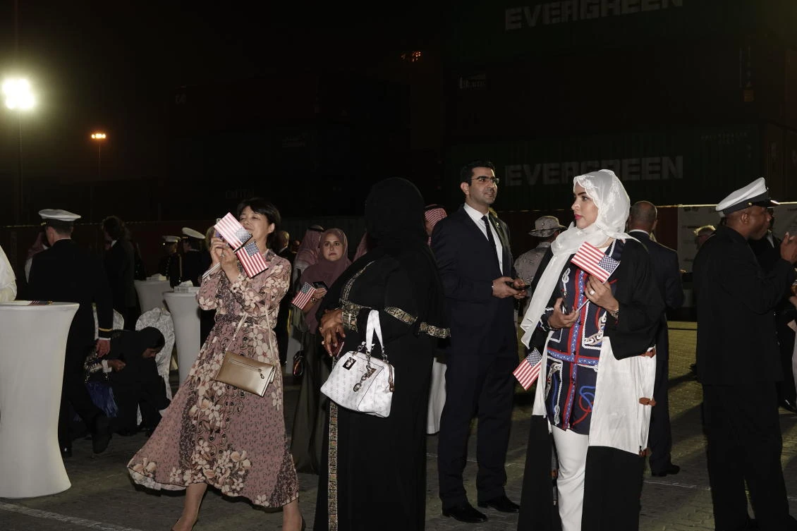 KSA, US celebrate 75th anniversary of FDR meet on board USS Farragut in Jeddah Islamic Port