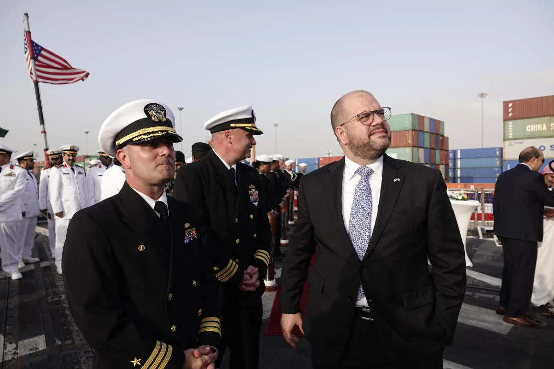 KSA, US celebrate 75th anniversary of FDR meet on board USS Farragut in Jeddah Islamic Port