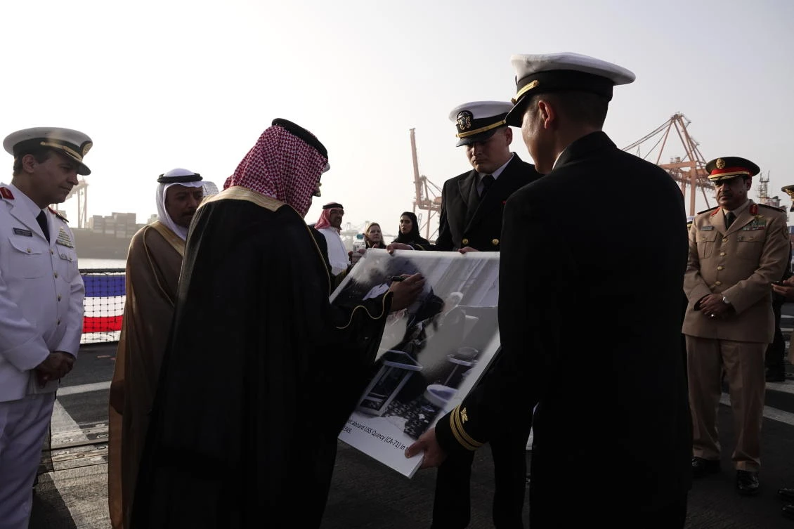 KSA, US celebrate 75th anniversary of FDR meet on board USS Farragut in Jeddah Islamic Port