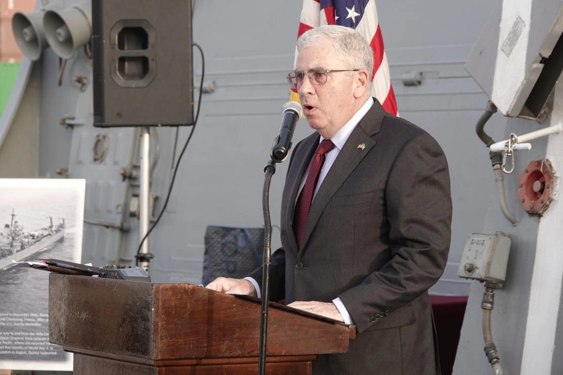 KSA, US celebrate 75th anniversary of FDR meet on board USS Farragut in Jeddah Islamic Port