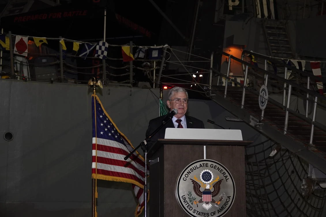KSA, US celebrate 75th anniversary of FDR meet on board USS Farragut in Jeddah Islamic Port