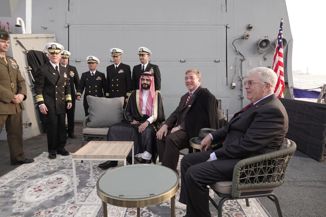KSA, US celebrate 75th anniversary of FDR meet on board USS Farragut in Jeddah Islamic Port