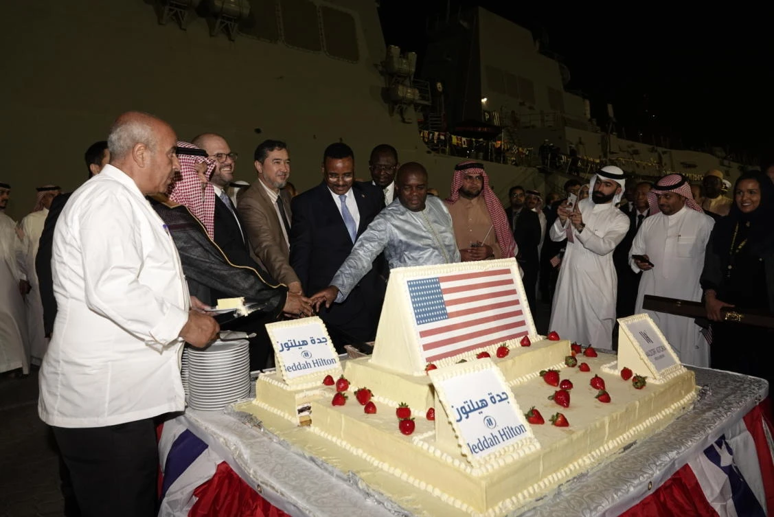 KSA, US celebrate 75th anniversary of FDR meet on board USS Farragut in Jeddah Islamic Port