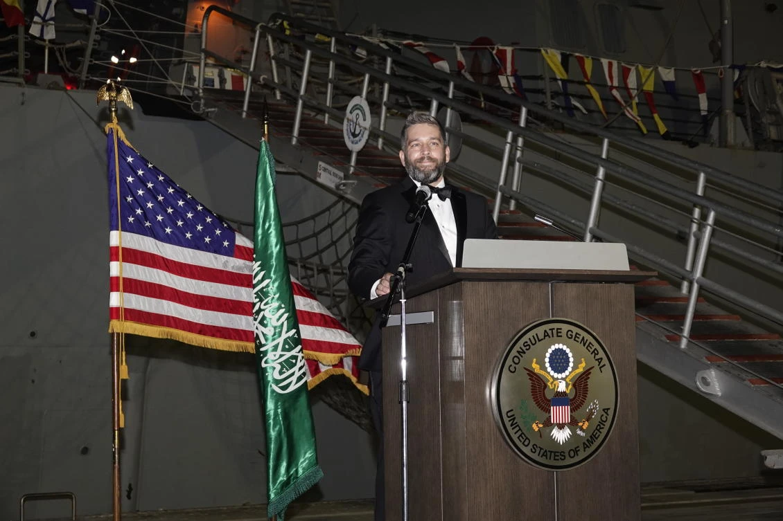 KSA, US celebrate 75th anniversary of FDR meet on board USS Farragut in Jeddah Islamic Port