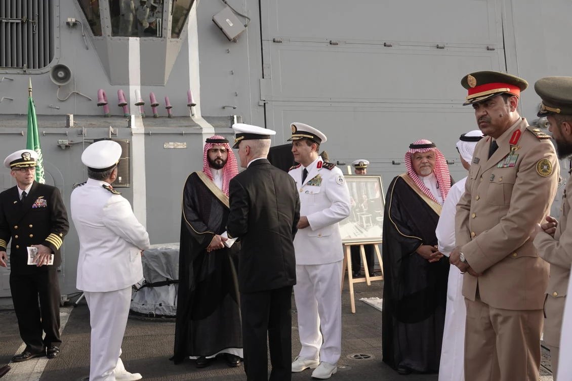 KSA, US celebrate 75th anniversary of FDR meet on board USS Farragut in Jeddah Islamic Port