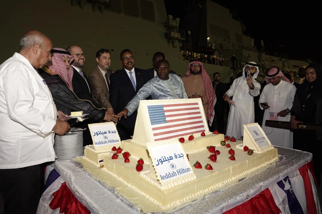 KSA, US celebrate 75th anniversary of FDR meet on board USS Farragut in Jeddah Islamic Port