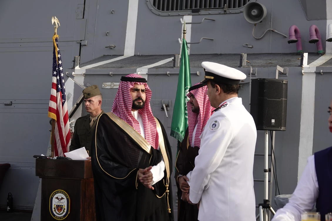 KSA, US celebrate 75th anniversary of FDR meet on board USS Farragut in Jeddah Islamic Port