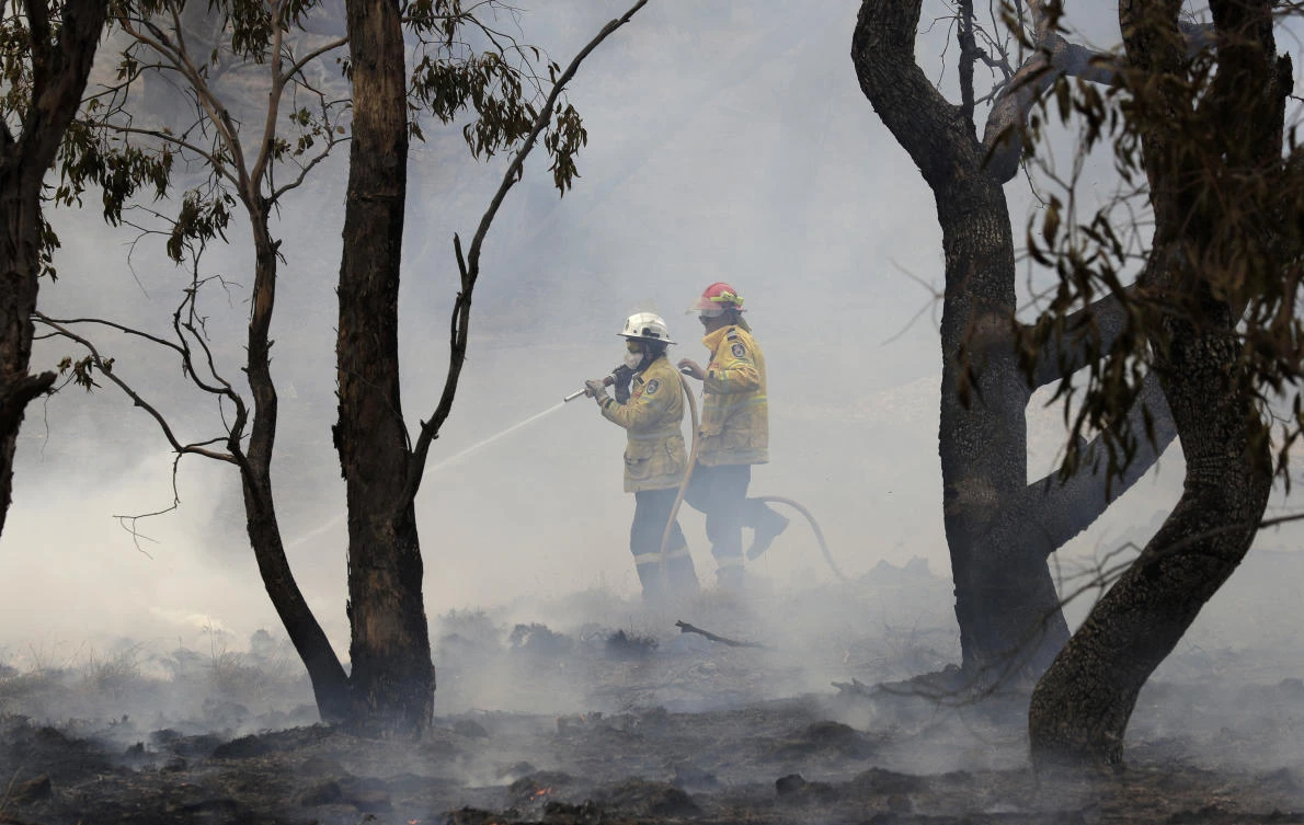 Wildfires across southern Australia have razed more than 10.6 million hectares. (AP)