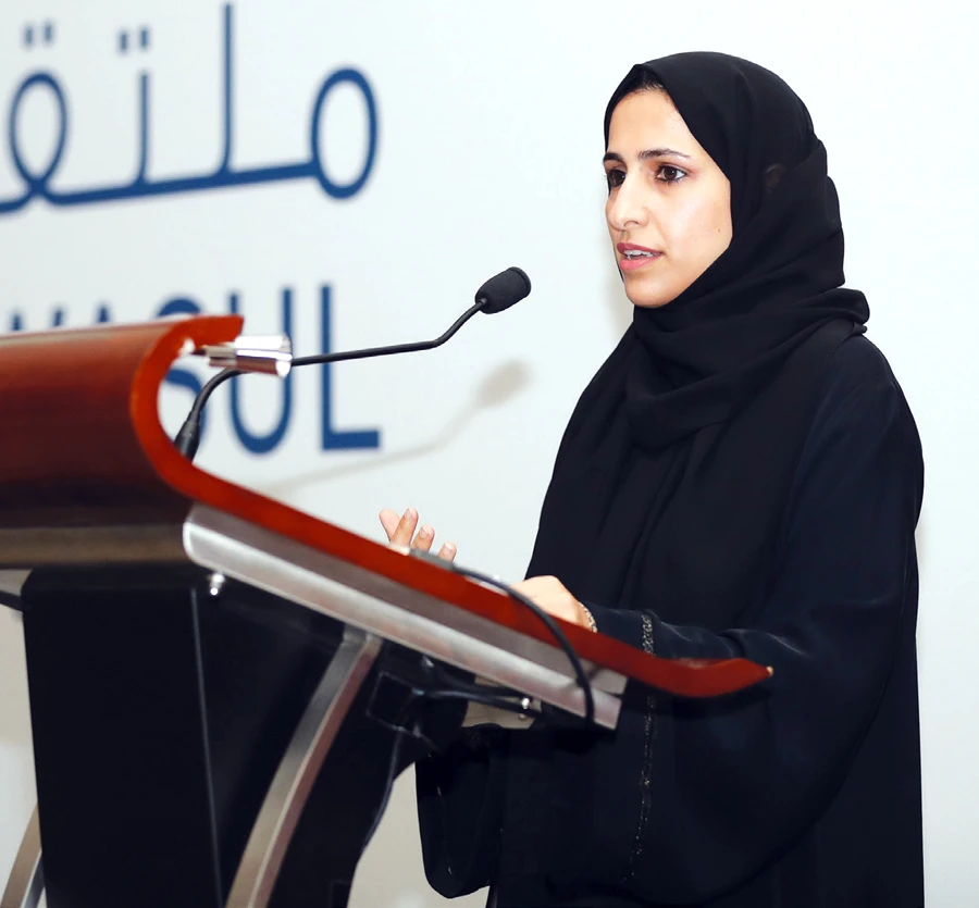 Mouza Al-Nasri, acting CEO of the Khalifa Fund for Enterprise Development.