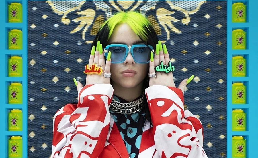 Hassan Hajjaj photographs teen star Billie Eilish