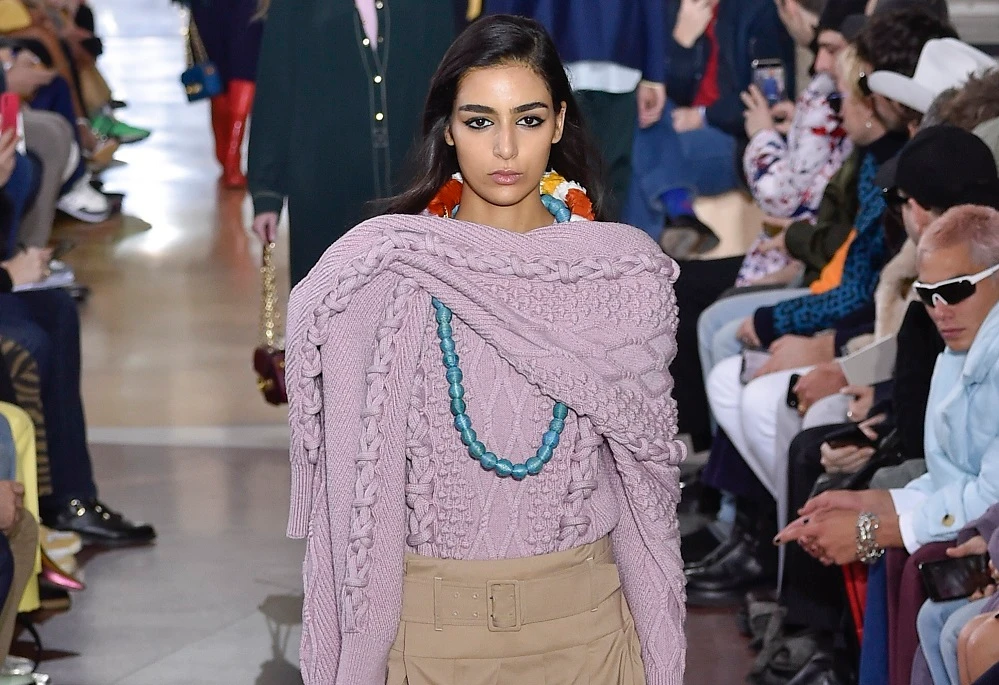 The Moroccan-British model was recently misidentified as London-based singer Kara Marni. (File/Getty)