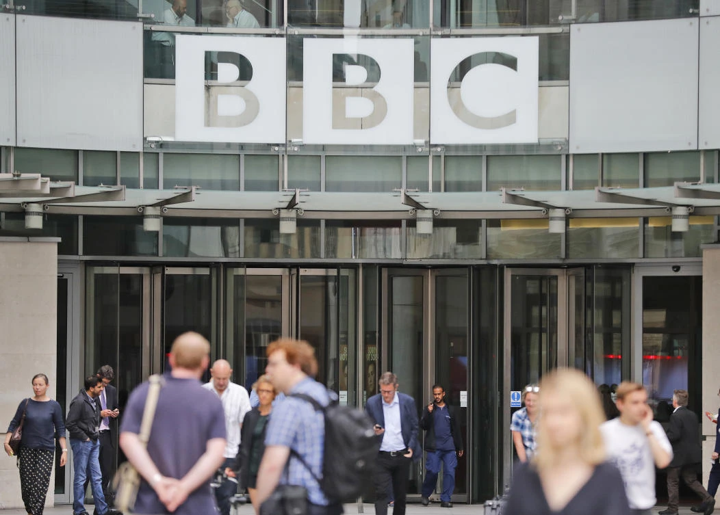 Britain's government announced Wednesday Feb. 5, 2020, that it is considering a change in the way the nation's public broadcaster, the BBC is funded. (File/AP/Frank Augstein)
