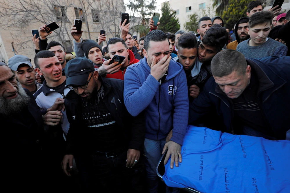 Palestinian killed in clashes as tensions rise over US plan