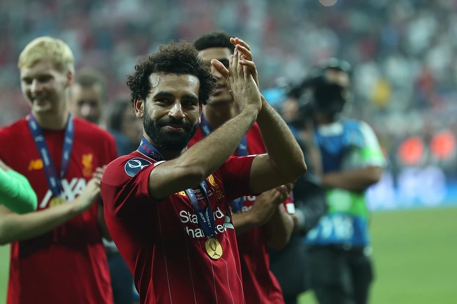 Nope not this one. Sure Mo Salah the Egyptian striker for Premier League stars Liverpool is a winner on the pitch, but it was an 11-month-old baby namesake that picked up this colossal win. (File/AFP)