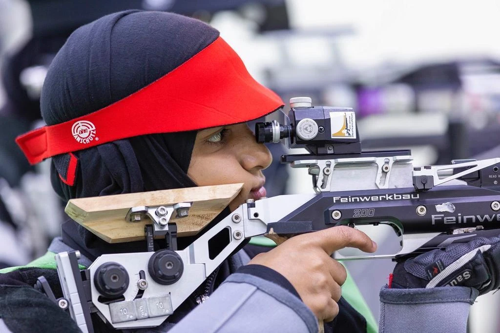 Gulf women dominate shooting competition at Arab Women Sports Tournament