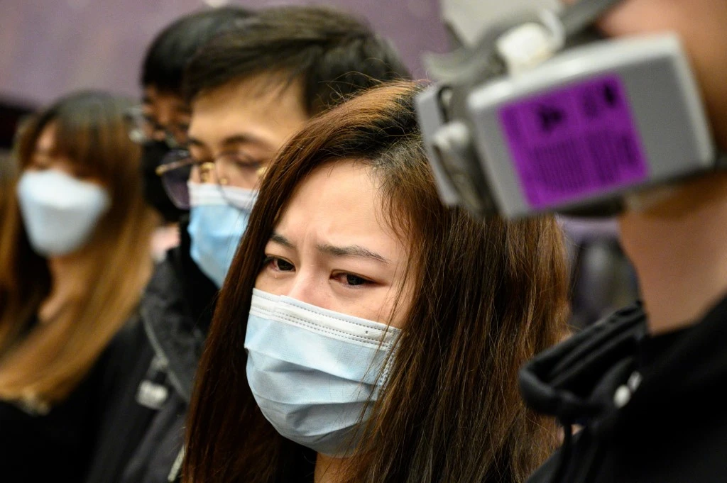 The latest number of cases in China mainland reached 34,546. (File/AFP)
