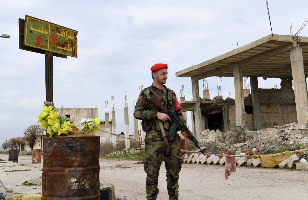 Saraqeb is the second key highway town to be recaptured by government forces in the past two weeks, after the rebels were pushed out of Maaret al-Numan last month. (File/AFP)