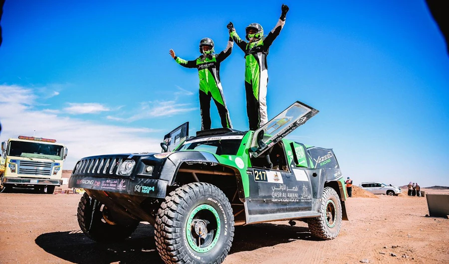 Saudi Arabia’s Saleh Alabdelali wins Hail Nissan Rally