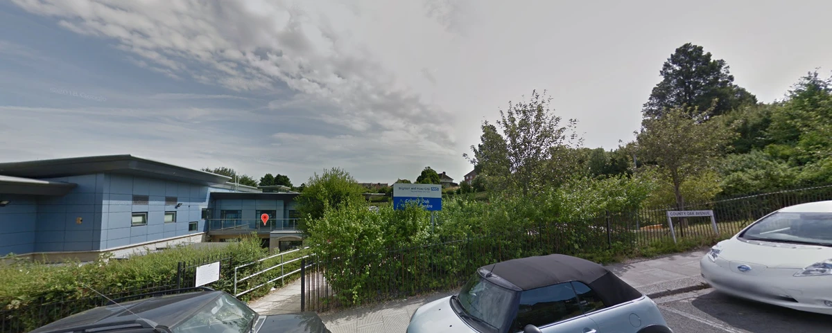The County Oak Medical Centre in Carden Hill, Brighton has temporarily closed down. (Google street view)