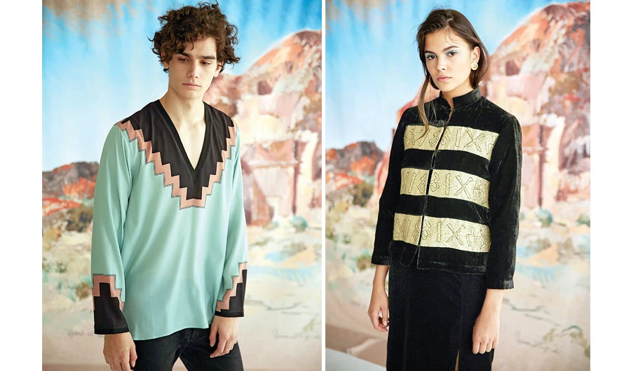 Saudi Arabia-based label Hindamme continues to experiment by giving a formal touch to streetwear. (Photos/Supplied)