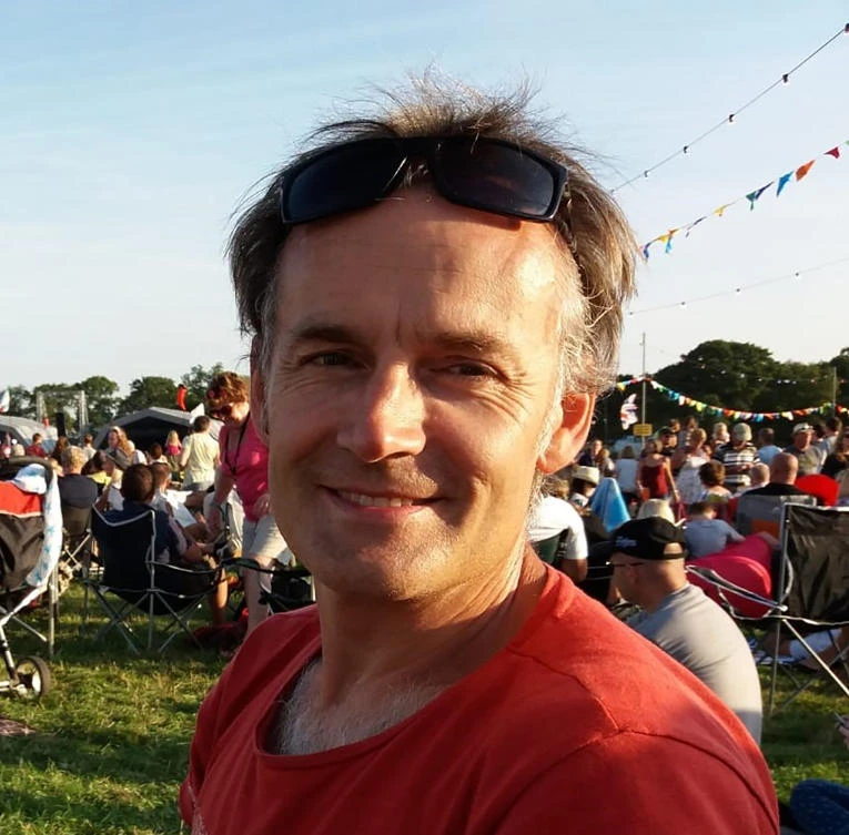An undated handout picture released by Servomex in London on February 11, 2020, shows Briton Steve Walsh, who is confirmed to have contracted the 2019-nCoV strain of coronavirus. (AFP)