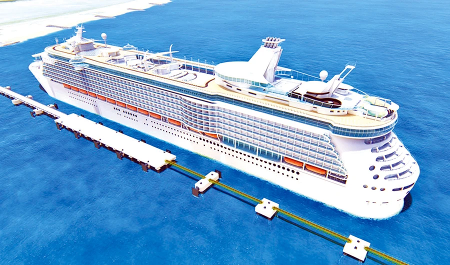 The $27 million jetty project will be completed in Q4 2020, in time for the launch of the 2021 cruise season.
