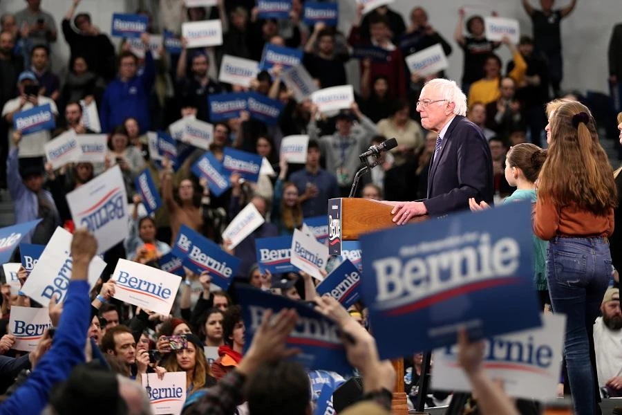 Bernie Sanders is the flag-bearer for the Democratic party’s progressive wing. (File/AFP)
