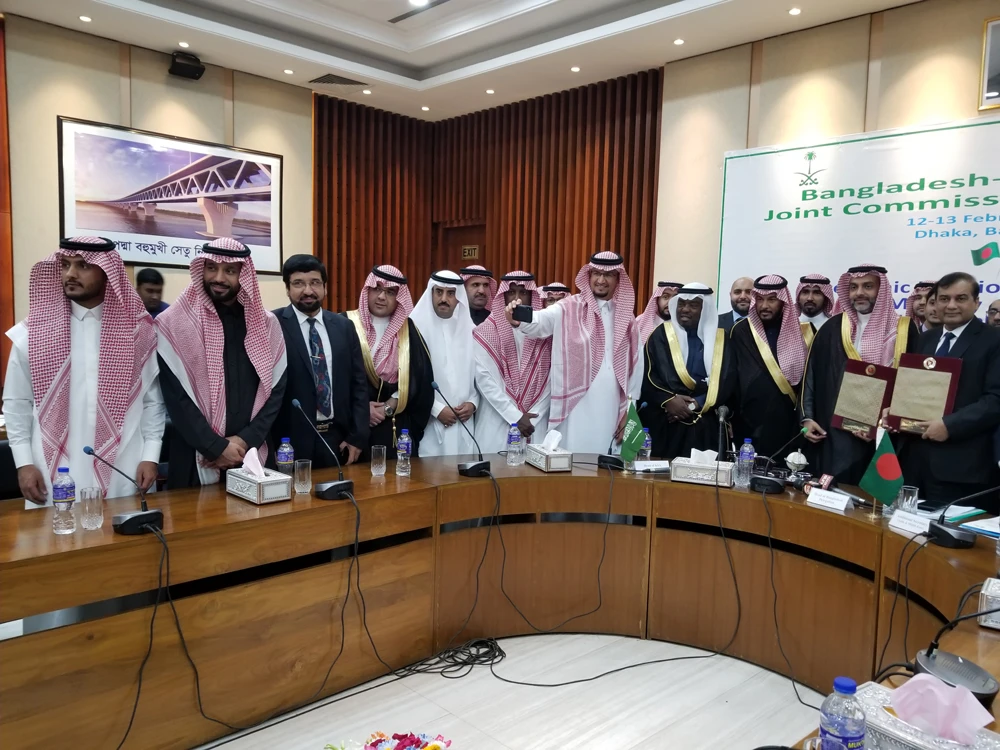 The Saudi delegation was led by Mahir Abdul Rahman Gassim, Saudi Arabia’s deputy minister for international affairs at the Ministry of Labor and Social Development. (AN Photo)