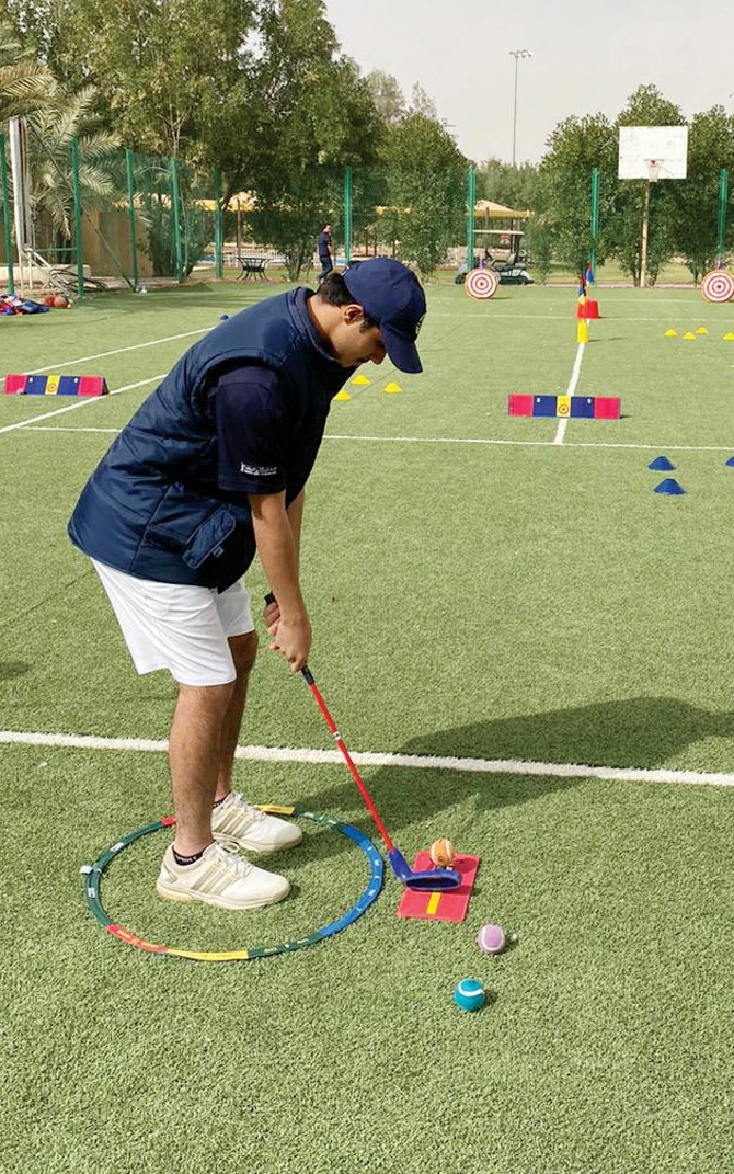 A participant tries his hand at SNAG. (Photos/Supplied)