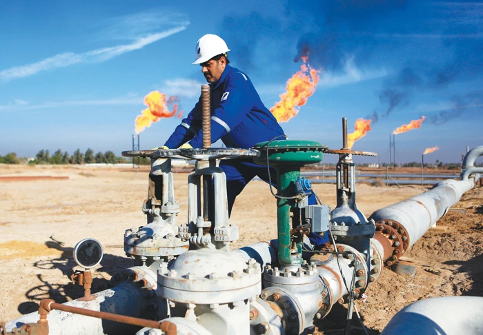 Iraq remains highly dependent on Iranian natural gas to meet its electricity demands, especially during the scorching summer months. (AP)