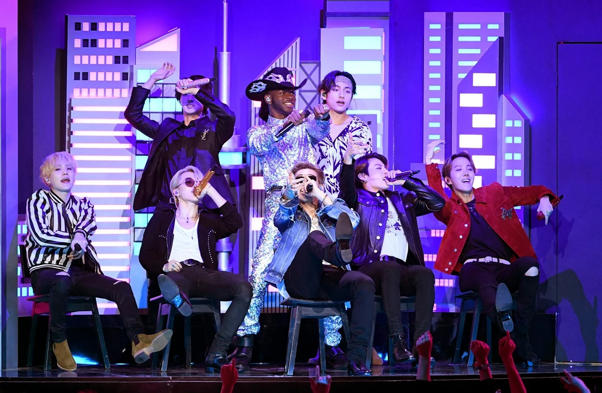BTS is the most streamed K-pop band in Saudi Arabia on Spotify. (AFP)