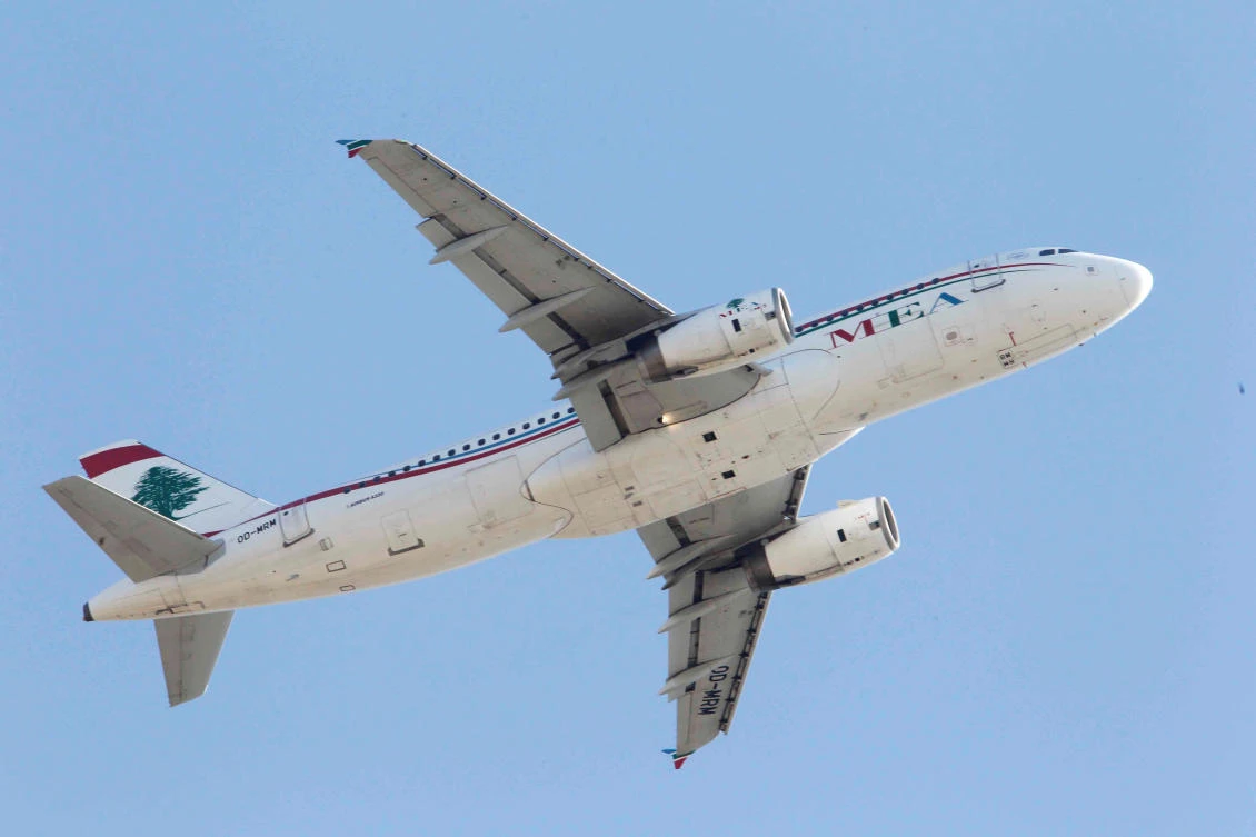 Lebanese national carrier Middle East Airlines to only accept US dollars