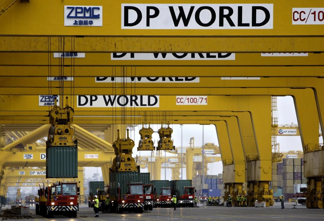 DP World, the world’s fourth-largest port operator, will delist from the Nasdaq Dubai stock exchange, and return to full state-ownership. (AP)