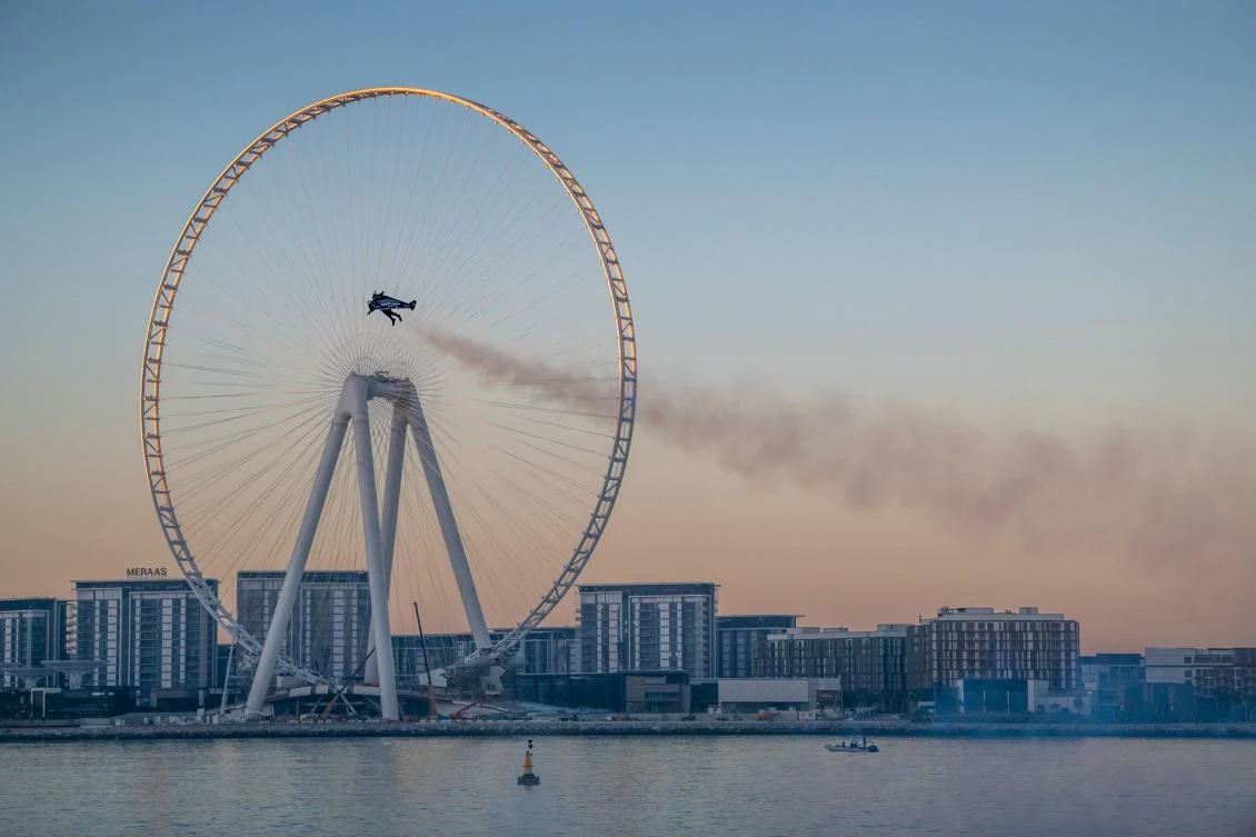 ‘Jetman’ stuns with Iron Man-style flight over Dubai