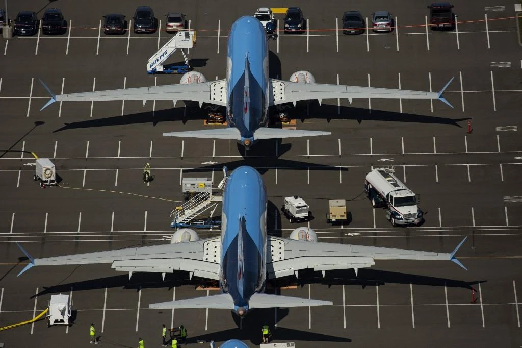 Boeing’s 737 MAX aircraft were grounded around the world last March after two crashes killed 346 people. (AFP)