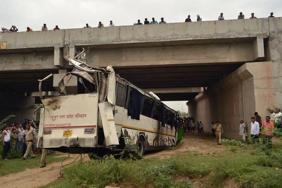 More than 110,000 people are killed every year in road accidents across India, according to police. (File/AFP)