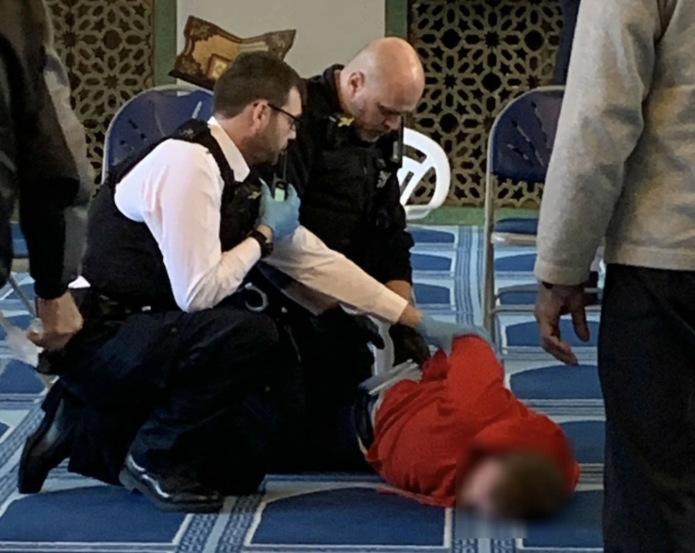 UK police arrest man after stabbing at London Central Mosque