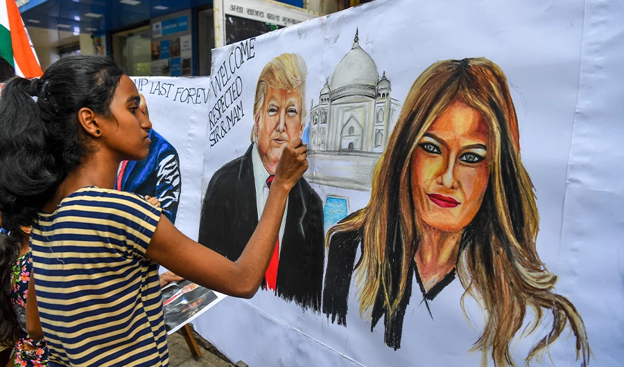Taj Mahal but no trade deal for Trump in India