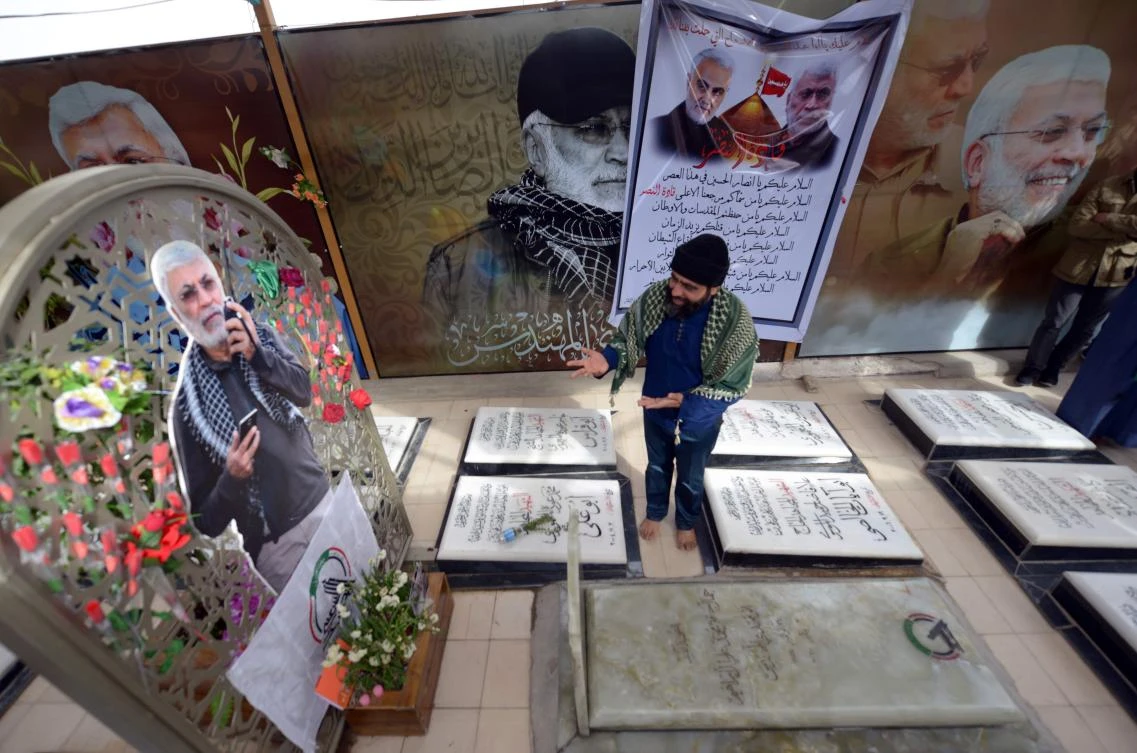 Grave of slain Iraq commander, a new anti-US magnet