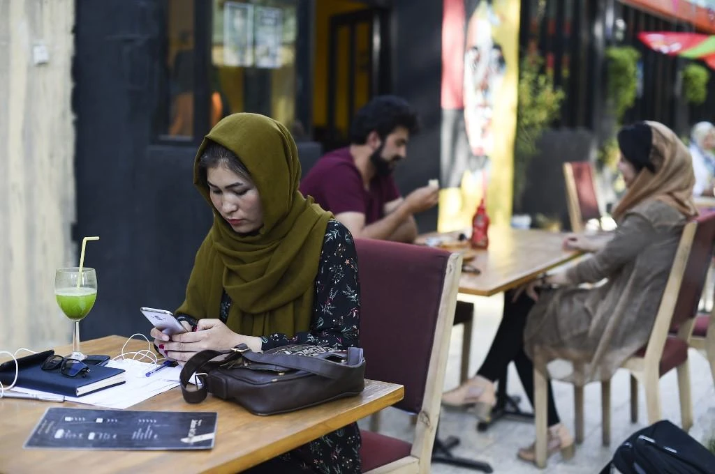 Afghanistan boasts millions of mobile users in a population of 30 million, with the fast-growing industry employing around 200,000 people. (AFP)